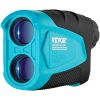 VEVOR Golf Rangefinder, 1300 Yards Laser Golfing Hunting Range Finder, 6X Magnification Distance Measuring, Golfing Accessory with External Magnet Mou
