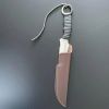 1pc Beautiful Arc-shaped Straight Knife, Made Of High-quality Steel. It Is Suitable For Various Scenarios Such As Outdoor Activities, Handicrafts, Cam