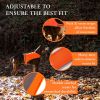 Lite Dog Vest M Size Coverage to Mid Back. Reflective Hi Visibility Blaze Orange Fluorescent Fabric Helps to Keep Them in Sight and Safe On and Off Le
