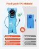 VEVOR Hydration Backpack, Water Backpack with 3L TPU Water Bladder, Tactical Molle Hiking Hydration Pack with Storage for Men Women, Hydro Water Daypa
