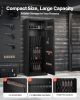VEVOR 6-8 Gun Safe, Long Gun Cabinet for Rifles and Pistols, Quick Access Fireproof Rifle Safe with 3 Ammo Slots and 2 Adjustable Racks, Large Digital