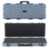 VEVOR Hard Rifle Case, Lockable Rifle Case with Pre-cut Foams, 42 in Movable Gun Storage with Wheels, IP67 Waterproof & Dustproof Pistol Storage for R