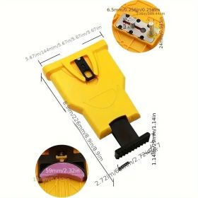 Hainsaw Teeth Sharpener, Portable Chain Saw Sharpener Tool, Chainsaw Sharpener Universal Chain Saw Blade Sharpener, Chainsaw Sharpener Jig For 12"-22" (Style: Electric chain saw)